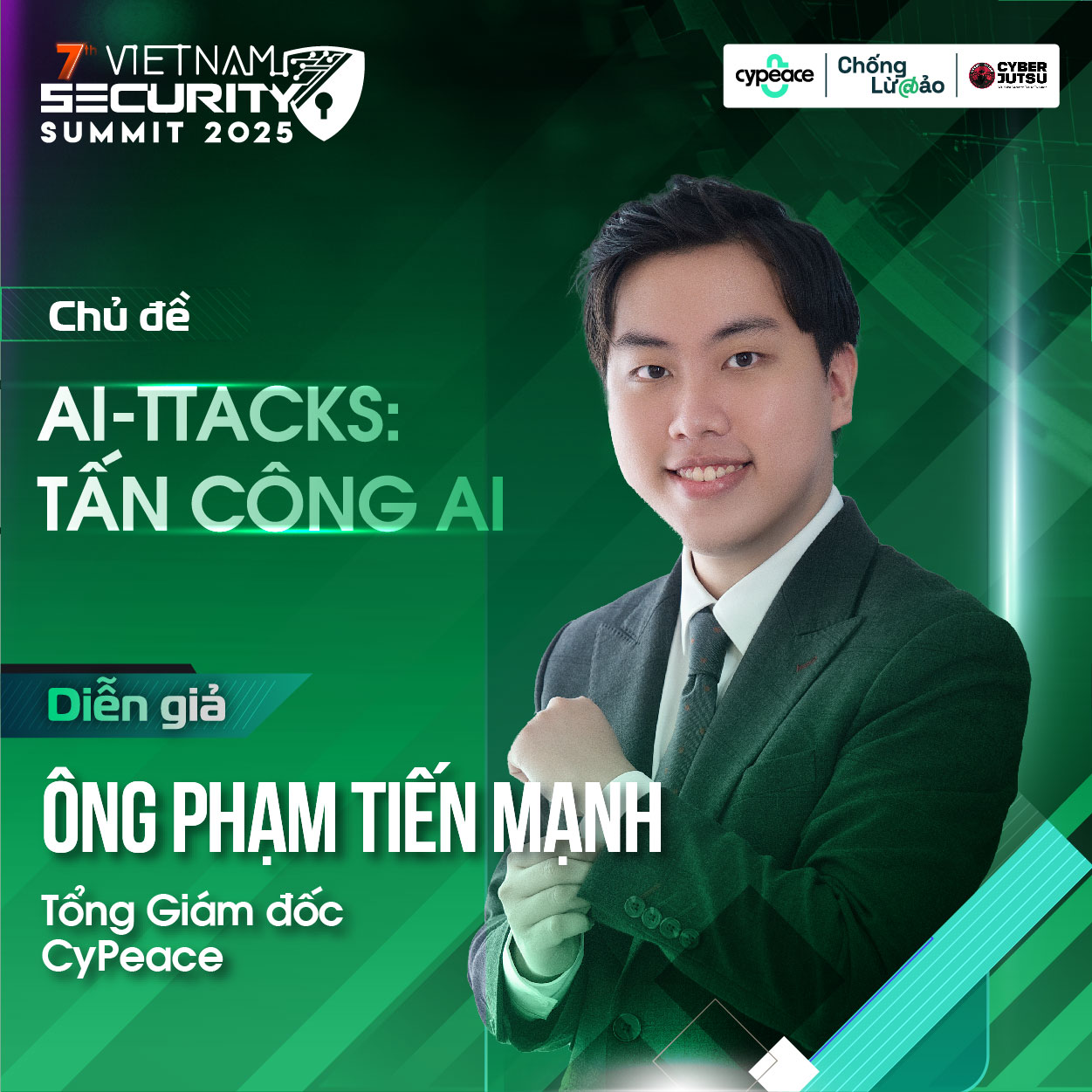 Phạm Tiến Mạnh - Vietnam Security Summit 2025
